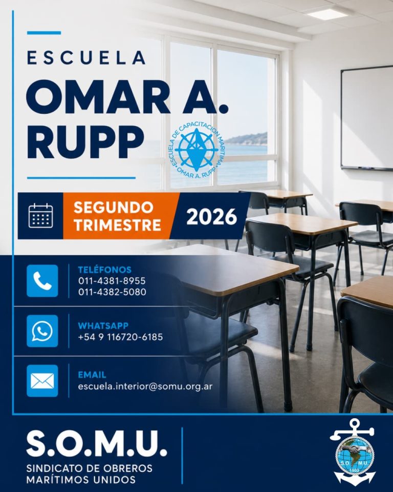 Escuela Omar A. Rupp – Segundo Trimestre 2026