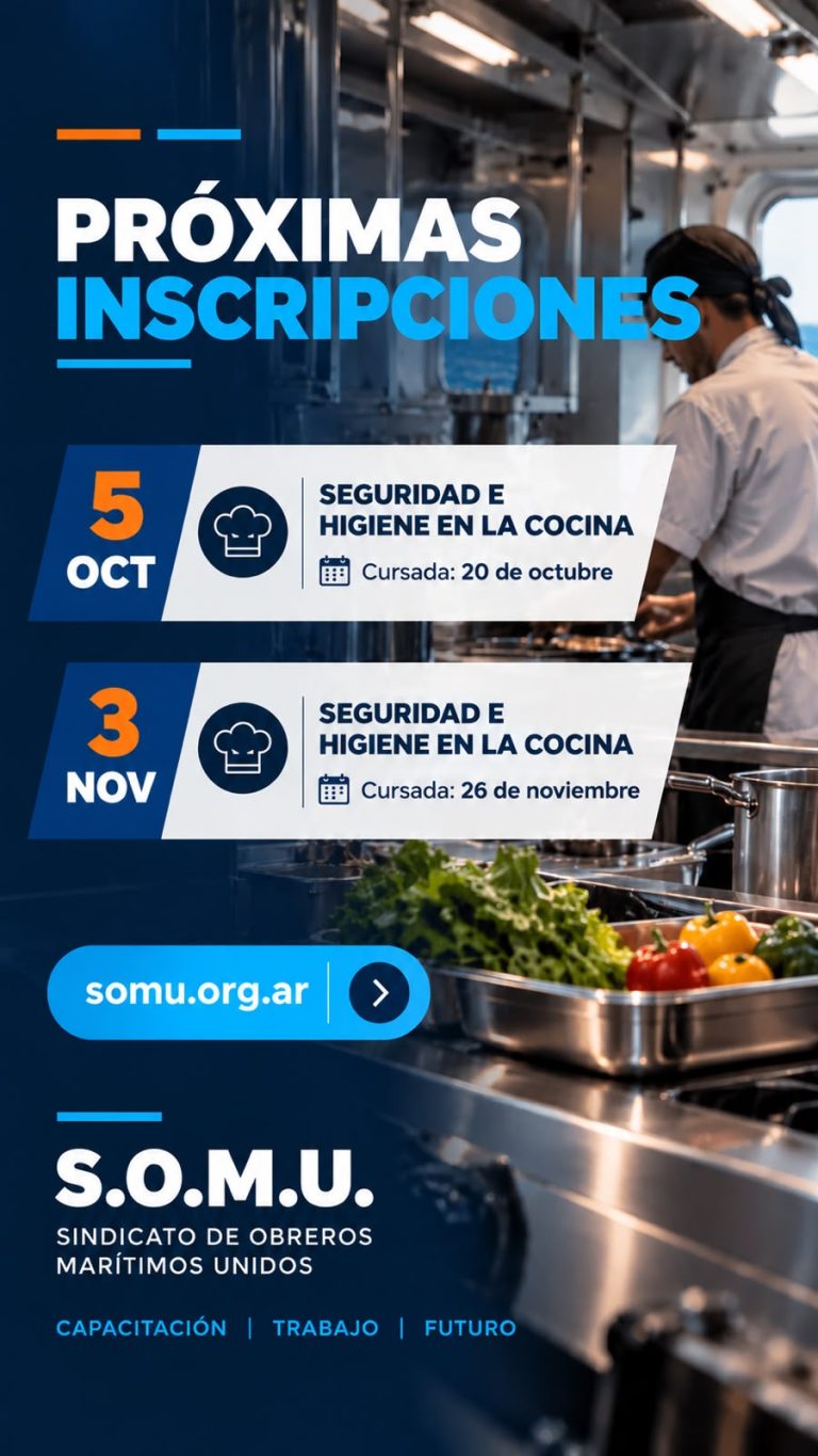 Próximas Inscripciones Seguridad e Higiene en al cocina